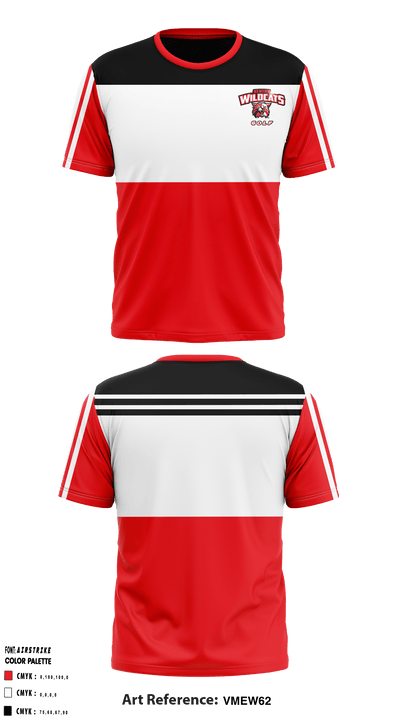 Kenton High School Golf 4420840 Short Sleeve Performance Shirt - 1