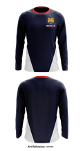 Beville Middle Schoo 72263658 Long Sleeve Shooting Shirt - 1