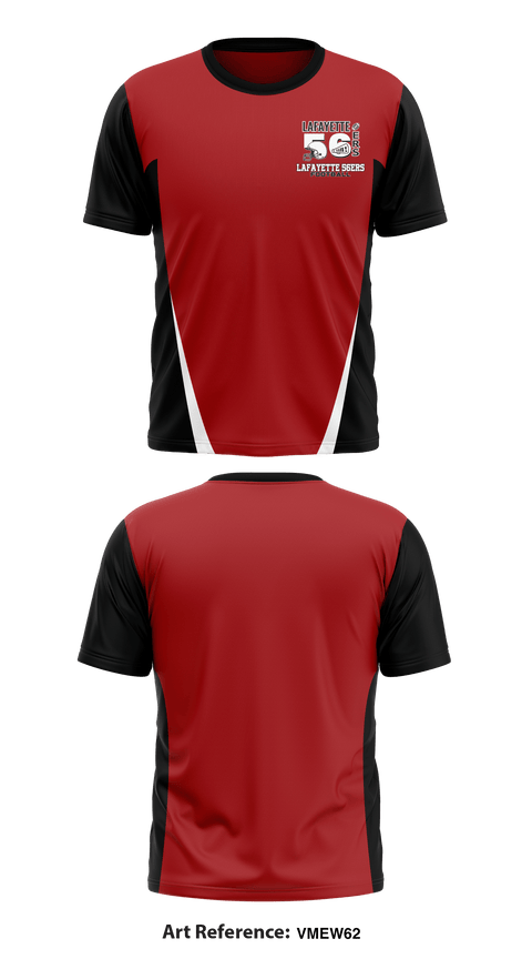 Short Sleeve Performance Shirt, Lafayette 56Ers, Football, Teamtime, Team time, sublimation, custom sports apparel, team uniforms, spirit wear, spiritwear, sports uniforms, custom shirts, team store, custom team store, fundraiser sports, apparel fundraiser