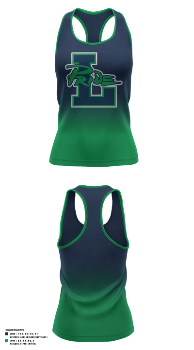 Leesville Road High School Tennis 89000735 Tank Top - 1