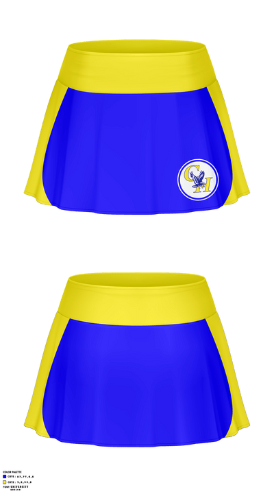 Cleveland Hill High School Cheer 53911209 Skort - 1