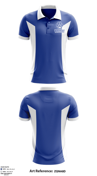 Short Sleeve Performance Polo, Woodbury Central Middle School Cheer, School Spirit Store, Teamtime, Team time, sublimation, custom sports apparel, team uniforms, spirit wear, spiritwear, sports uniforms, custom shirts, team store, custom team store, fundraiser sports, apparel fundraiser