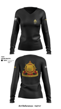 2nd Battalion, 515th RTI 62256009 Women's Long Sleeve V-neck Shirt - 1