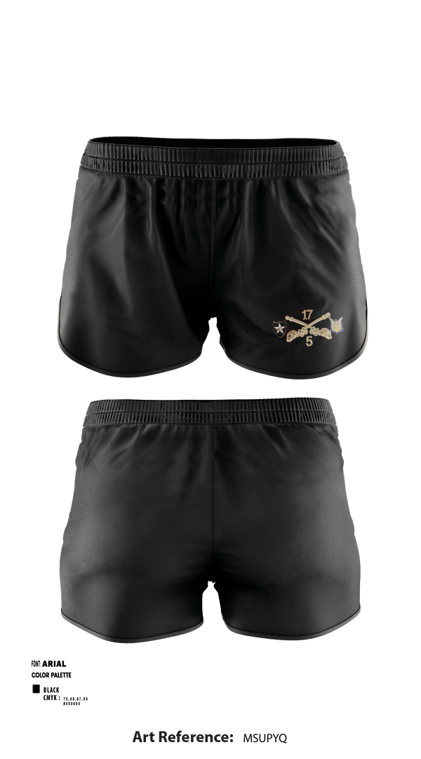 Ranger Panties, E/5-17, Army, Teamtime, Team time, sublimation, custom sports apparel, team uniforms, spirit wear, spiritwear, sports uniforms, custom shirts, team store, custom team store, fundraiser sports, apparel fundraiser