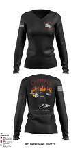 C 5-5 ADA 37814400 Women's Long Sleeve V-neck Shirt - 1