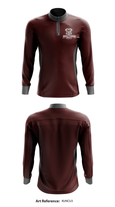 Mount Vernon Golf 75885253 Quarter Zip Jacket - 1
