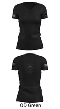 435 ALCS 64373695 Women's Short Sleeve V-neck Shirt - 22