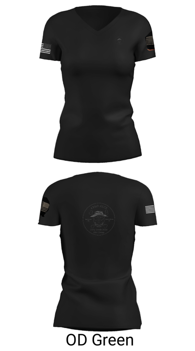 435 ALCS 64373695 Women's Short Sleeve V-neck Shirt - 22