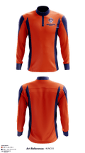 Orange Coast College Cheer 35245430 Quarter Zip Jacket - 1