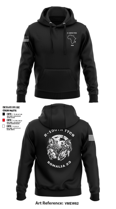 2-130th TTCS 72219960 Hoodie - 4
