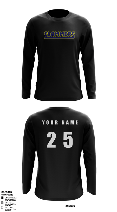 Slammers FP 62521762 Long Sleeve Performance Shirt - 12