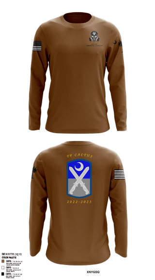 Long Sleeve Performance Shirt, 108th CEM, , Teamtime, Team time, sublimation, custom sports apparel, team uniforms, spirit wear, spiritwear, sports uniforms, custom shirts, team store, custom team store, fundraiser sports, apparel fundraiser
