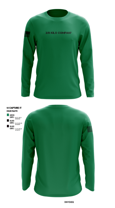 3/8 kilo company 40325428 Long Sleeve Performance Shirt - 1