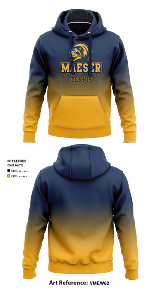 Hoodie, Karl G Maeser Preparatory Academy Tennis, Tennis, Teamtime, Team time, sublimation, custom sports apparel, team uniforms, spirit wear, spiritwear, sports uniforms, custom shirts, team store, custom team store, fundraiser sports, apparel fundraiser
