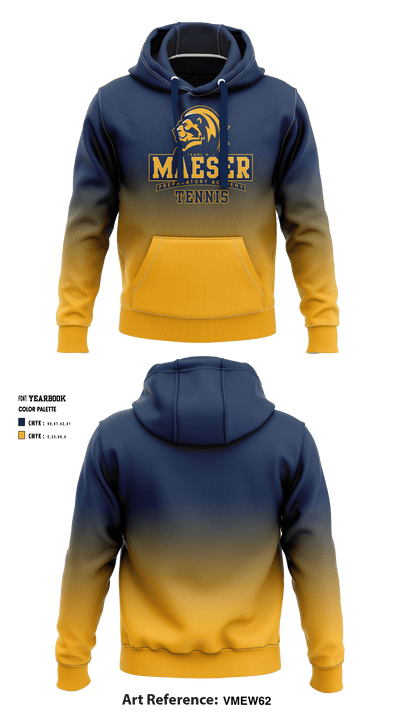 Karl G Maeser Preparatory Academy Tennis 50713189 Hoodie - 2