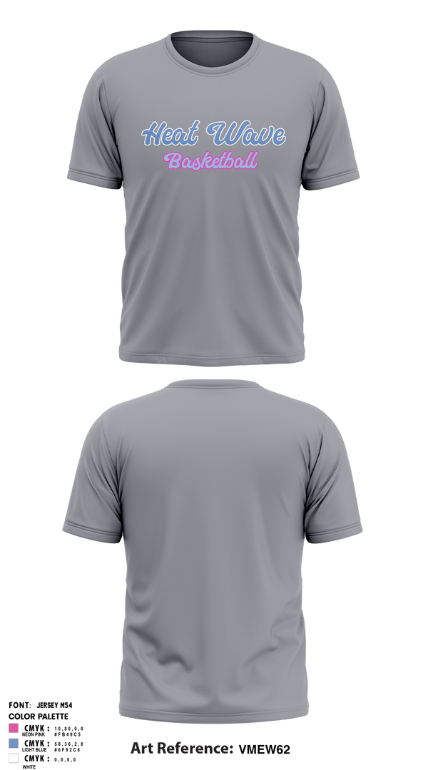 Short Sleeve Performance Shirt, Heat Wave, Men's Basketball, Teamtime, Team time, sublimation, custom sports apparel, team uniforms, spirit wear, spiritwear, sports uniforms, custom shirts, team store, custom team store, fundraiser sports, apparel fundraiser