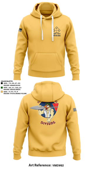 Hoodie, DIVSURG, 4ID, Army, Teamtime, Team time, sublimation, custom sports apparel, team uniforms, spirit wear, spiritwear, sports uniforms, custom shirts, team store, custom team store, fundraiser sports, apparel fundraiser