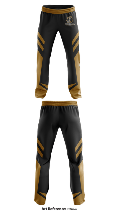 Jesse Bethel High School Golf 53811891 Sweatpants - 1