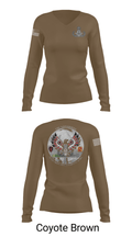 707th OD CO (EOD) 59109694 Women's Long Sleeve V-neck Shirt - 22