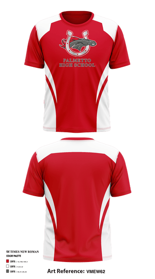Short Sleeve Performance Shirt, Palmetto High School Cheer, School Spirit Store, Teamtime, Team time, sublimation, custom sports apparel, team uniforms, spirit wear, spiritwear, sports uniforms, custom shirts, team store, custom team store, fundraiser sports, apparel fundraiser