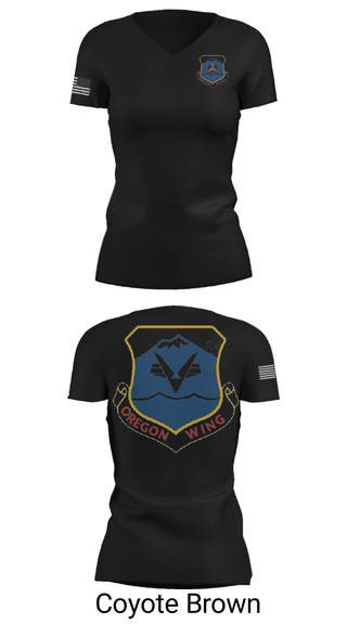 Women's Short Sleeve Vneck Shirt, , Air Force, Teamtime, Team time, sublimation, custom sports apparel, team uniforms, spirit wear, spiritwear, sports uniforms, custom shirts, team store, custom team store, fundraiser sports, apparel fundraiser