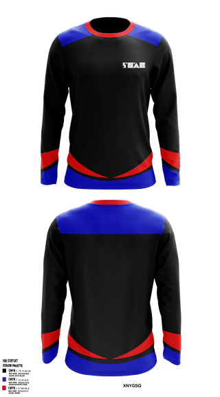 Long Sleeve Performance Shirt, STAB, Ice Hockey, Teamtime, Team time, sublimation, custom sports apparel, team uniforms, spirit wear, spiritwear, sports uniforms, custom shirts, team store, custom team store, fundraiser sports, apparel fundraiser