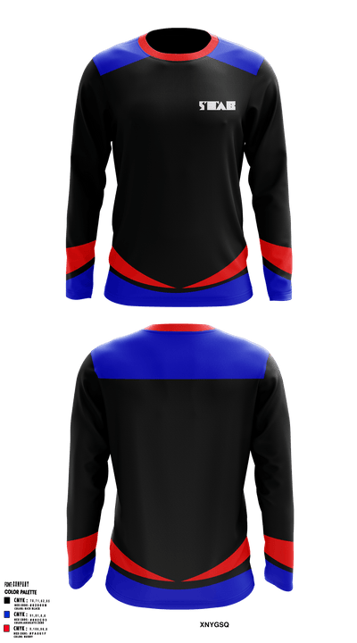 STAB 38681182 Long Sleeve Performance Shirt - 1