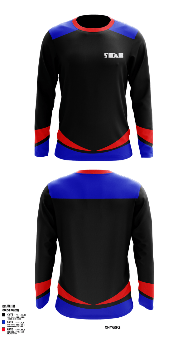 Long Sleeve Performance Shirt, STAB, Ice Hockey, Teamtime, Team time, sublimation, custom sports apparel, team uniforms, spirit wear, spiritwear, sports uniforms, custom shirts, team store, custom team store, fundraiser sports, apparel fundraiser