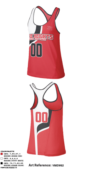 Women's Track Singlet, Dixie Heights High School track, Track & Field, Teamtime, Team time, sublimation, custom sports apparel, team uniforms, spirit wear, spiritwear, sports uniforms, custom shirts, team store, custom team store, fundraiser sports, apparel fundraiser