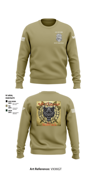 Crew Neck Sweatshirt, , Army, Teamtime, Team time, sublimation, custom sports apparel, team uniforms, spirit wear, spiritwear, sports uniforms, custom shirts, team store, custom team store, fundraiser sports, apparel fundraiser