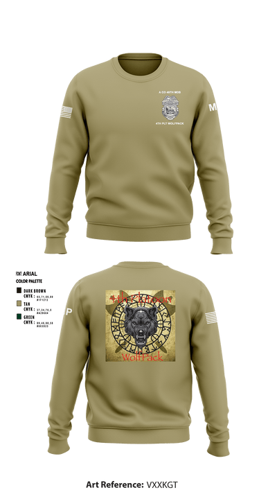 49th MDB A Co MP 78461130 Crew Neck Sweatshirt - 2
