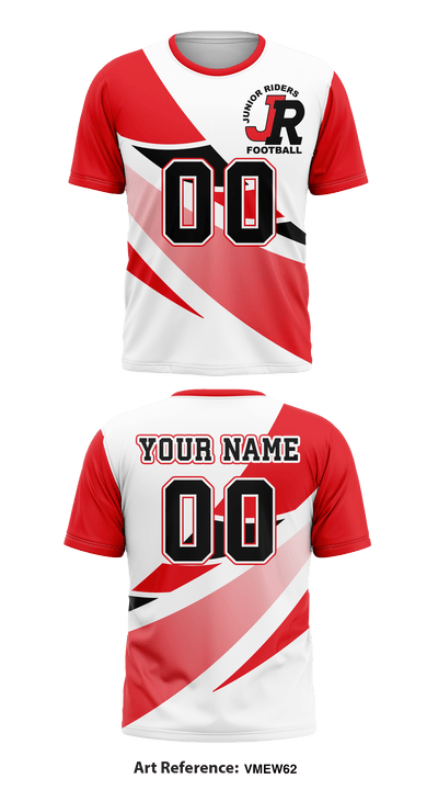 Ottawa JR Riders 77050376 Short Sleeve Performance Shirt - 2