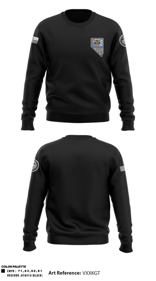 Crew Neck Sweatshirt, , Police, Teamtime, Team time, sublimation, custom sports apparel, team uniforms, spirit wear, spiritwear, sports uniforms, custom shirts, team store, custom team store, fundraiser sports, apparel fundraiser