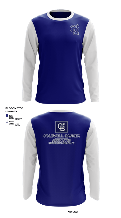 Coldwell Banker Associated Brokers Realty 37271838 Long Sleeve Performance Shirt - 1