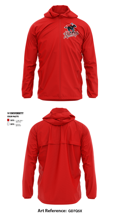 Southwest High School Softball 98299918 Windbreaker - 1