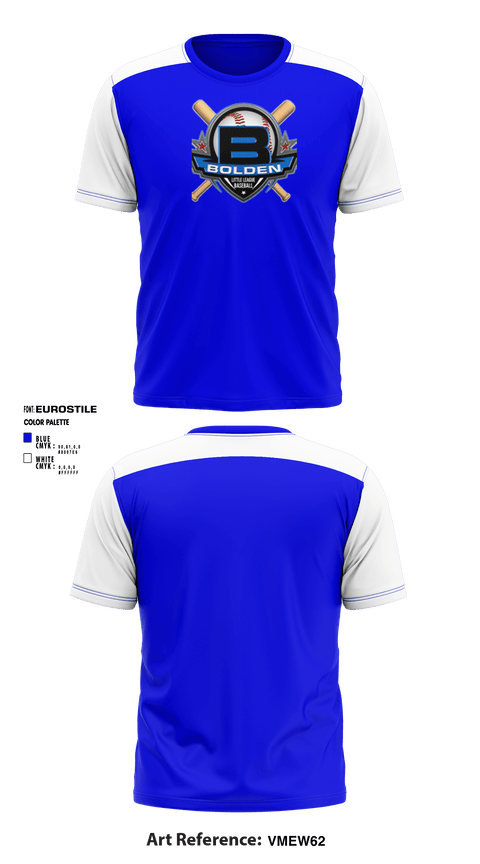 Short Sleeve Performance Shirt, Bolden Little League, Baseball, Teamtime, Team time, sublimation, custom sports apparel, team uniforms, spirit wear, spiritwear, sports uniforms, custom shirts, team store, custom team store, fundraiser sports, apparel fundraiser