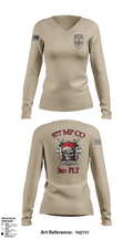 3/977 MP CO 21732710 Women's Long Sleeve V-neck Shirt - 3