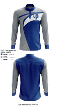 Kyle Lehman High School Water Polo 62684356 Quarter Zip Jacket - 2