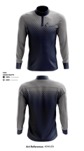 Concordia Lutheran High School Swimming 4596387 Quarter Zip Jacket - 1