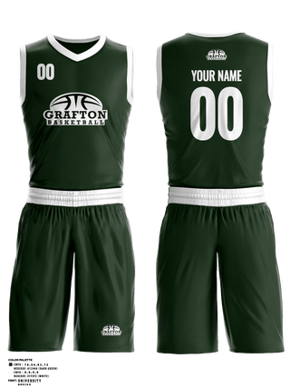 Basketball Uniform, Grafton Youth Basketball, Men's Basketball, Teamtime, Team time, sublimation, custom sports apparel, team uniforms, spirit wear, spiritwear, sports uniforms, custom shirts, team store, custom team store, fundraiser sports, apparel fundraiser