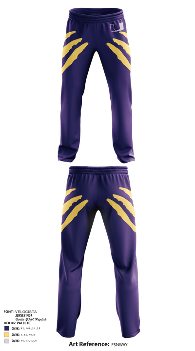 San Antonio Predators 16651278 Sweatpants - 4