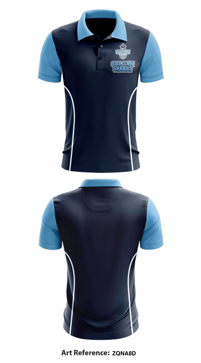 Colgan HS Basketball 2847060 Short Sleeve Performance Polo - 1