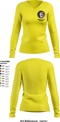 Venom Sports Training 59845358 Women's Long Sleeve V-neck Shirt - 6 (1)