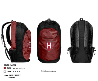 Gear Bag, Harvard University Soccer, Men's Soccer, Teamtime, Team time, sublimation, custom sports apparel, team uniforms, spirit wear, spiritwear, sports uniforms, custom shirts, team store, custom team store, fundraiser sports, apparel fundraiser