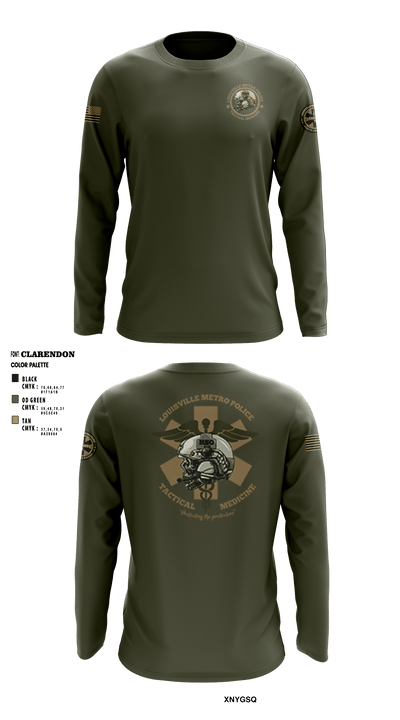 LMPD HSO TACMED 54774213 Long Sleeve Performance Shirt - 8