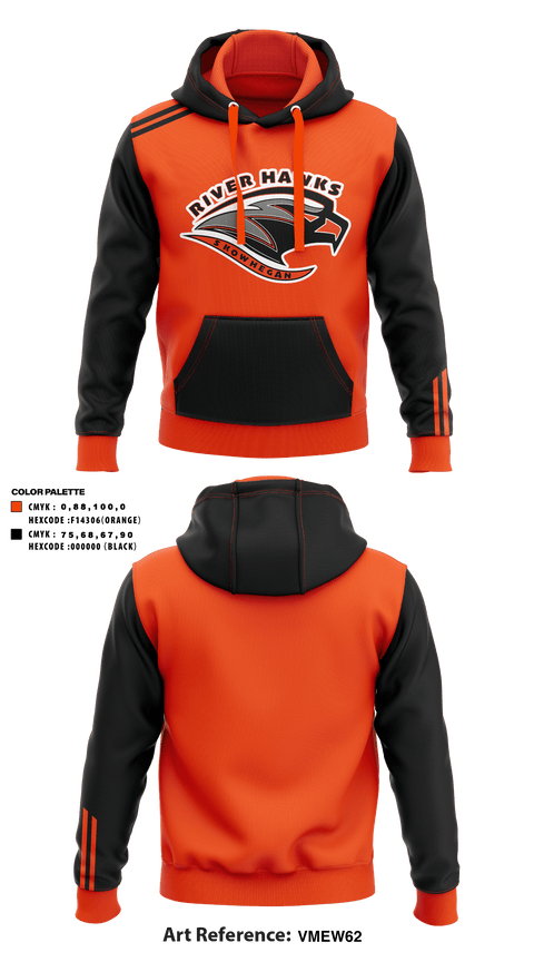 Hoodie, RiverHawks Wrestling, Wrestling, Teamtime, Team time, sublimation, custom sports apparel, team uniforms, spirit wear, spiritwear, sports uniforms, custom shirts, team store, custom team store, fundraiser sports, apparel fundraiser