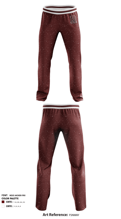 Rosemead High School Cheer 74452724 Sweatpants - 1