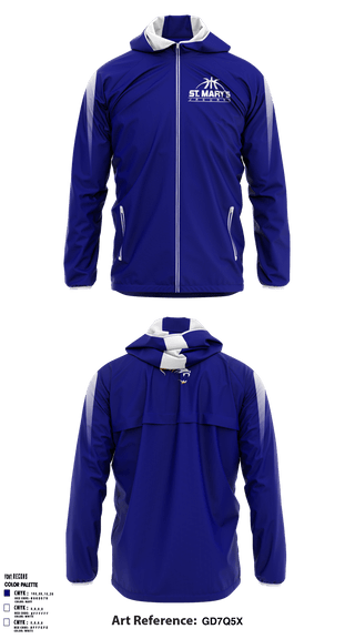 Windbreaker, St. Mary’s Jaguars, Women's Basketball, Teamtime, Team time, sublimation, custom sports apparel, team uniforms, spirit wear, spiritwear, sports uniforms, custom shirts, team store, custom team store, fundraiser sports, apparel fundraiser