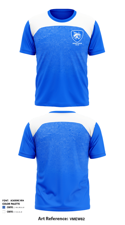 Presbyterian Christian School Soccer 4355475 Short Sleeve Performance Shirt - 1