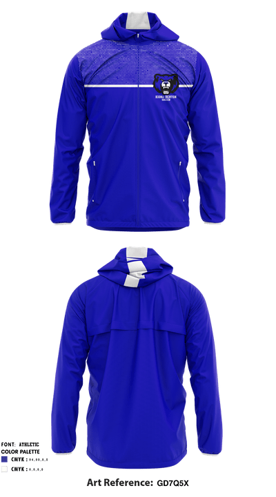 Ki-Be Soccer 19862558 Windbreaker - 1